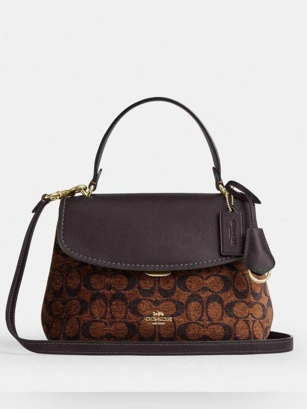 Coach Outlet Emory Top Handle Bag In Signature Chenille